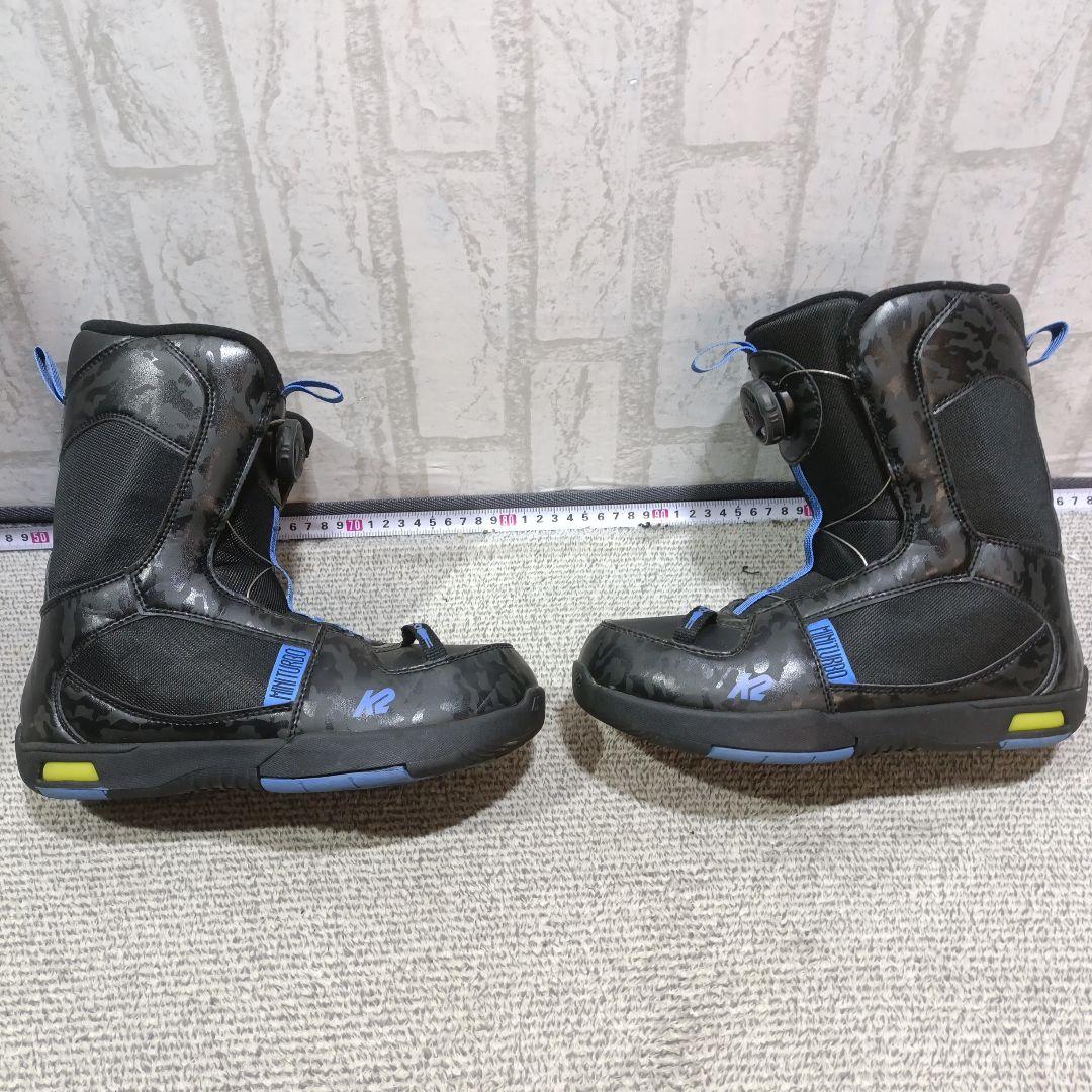 メンテ済■SALOMON125cm■ブーツ23〜25cm■キッズ ジュニア 子供