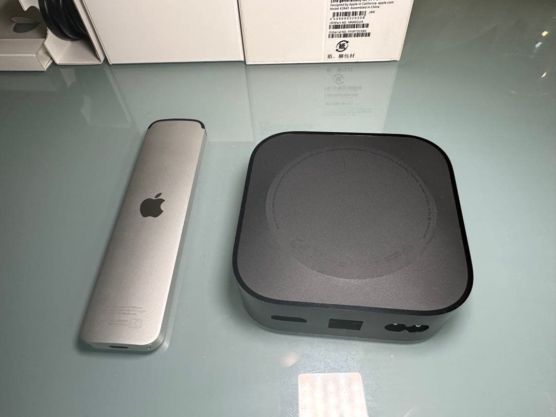 Apple TV 4K WiFi Ethernet AppleCare付き