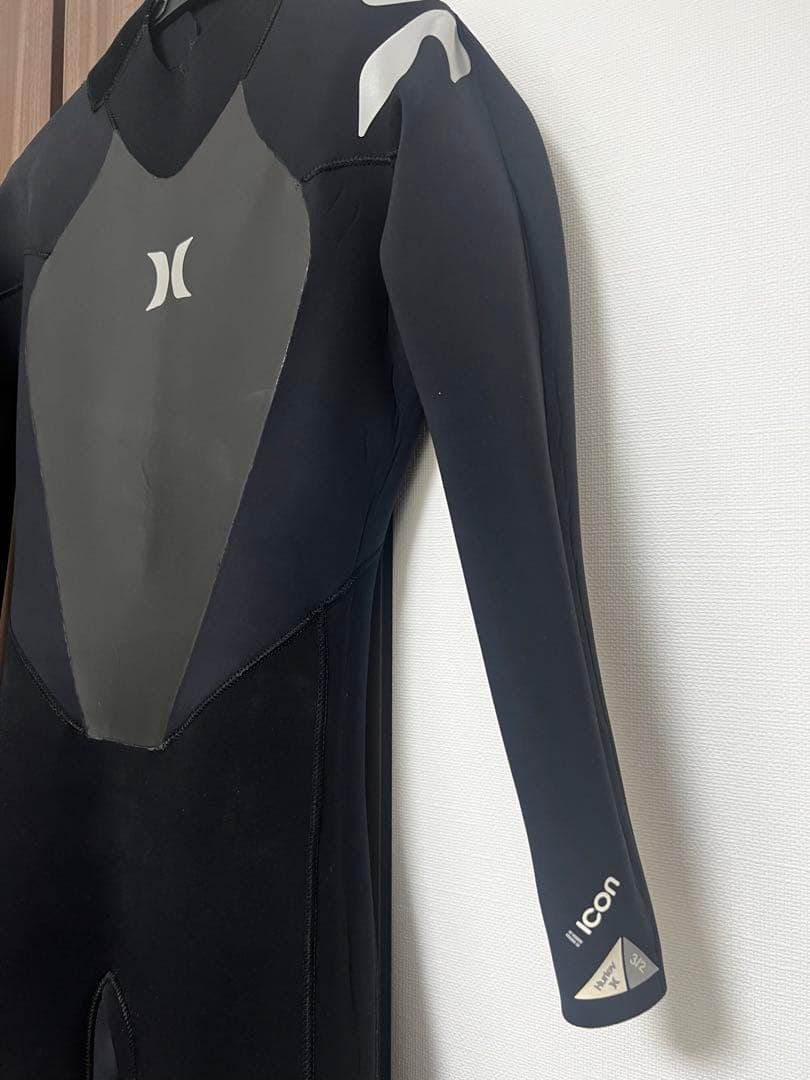 ハーレー　ウェットスーツ　Hurley フルスーツ ブラック/グレー　Sサイズ