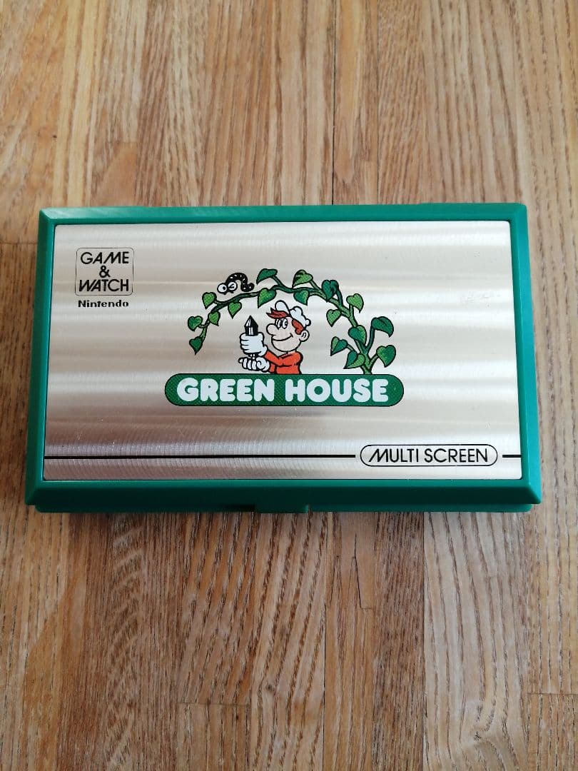 ゲームウォッチ　グリーンハウス　電池付き