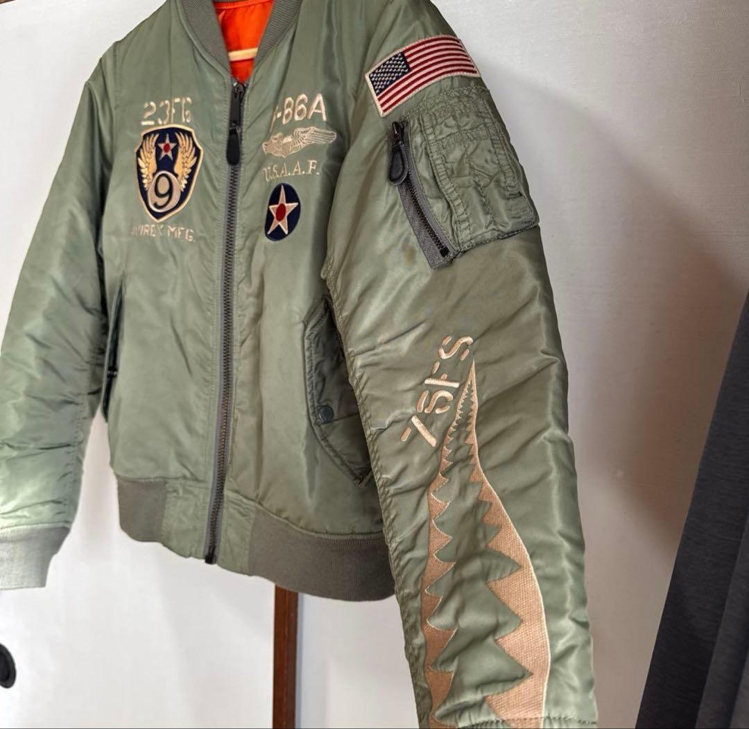 AVIREX MA-1 リバーシブル　定価４万円程　最終値下げ本日のみ　早い者勝