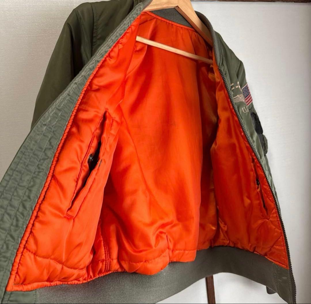 AVIREX MA-1 リバーシブル　定価４万円程　最終値下げ本日のみ　早い者勝