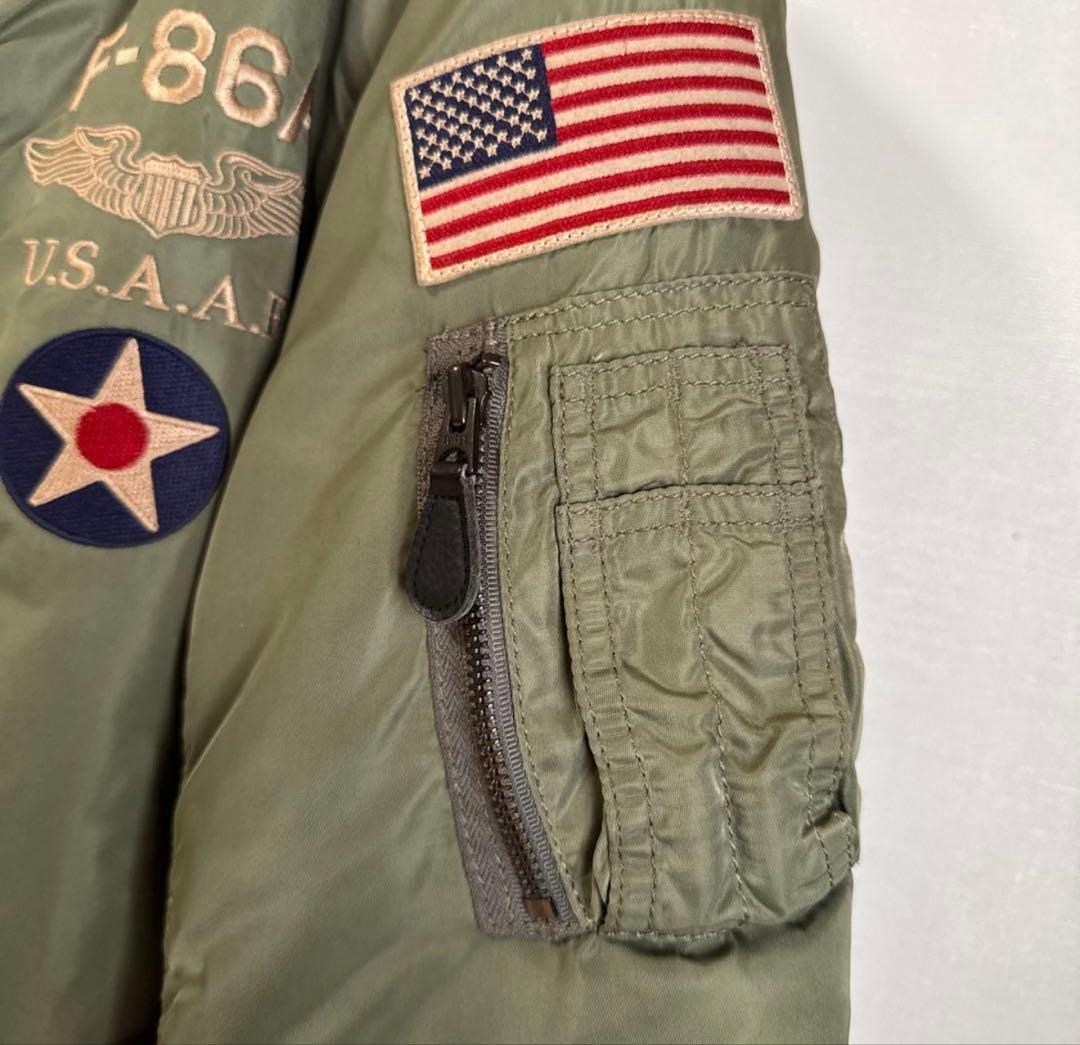 AVIREX MA-1 リバーシブル　定価４万円程　最終値下げ本日のみ　早い者勝