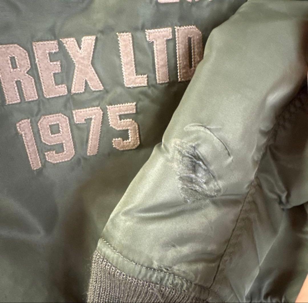 AVIREX MA-1 リバーシブル　定価４万円程　最終値下げ本日のみ　早い者勝