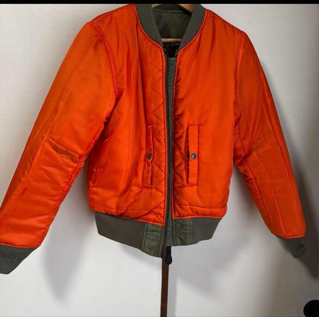 AVIREX MA-1 リバーシブル　定価４万円程　最終値下げ本日のみ　早い者勝