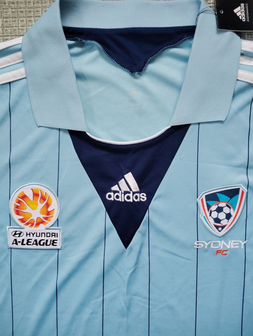 adidas SYDNEY FC A-League ユニフォーム 水色