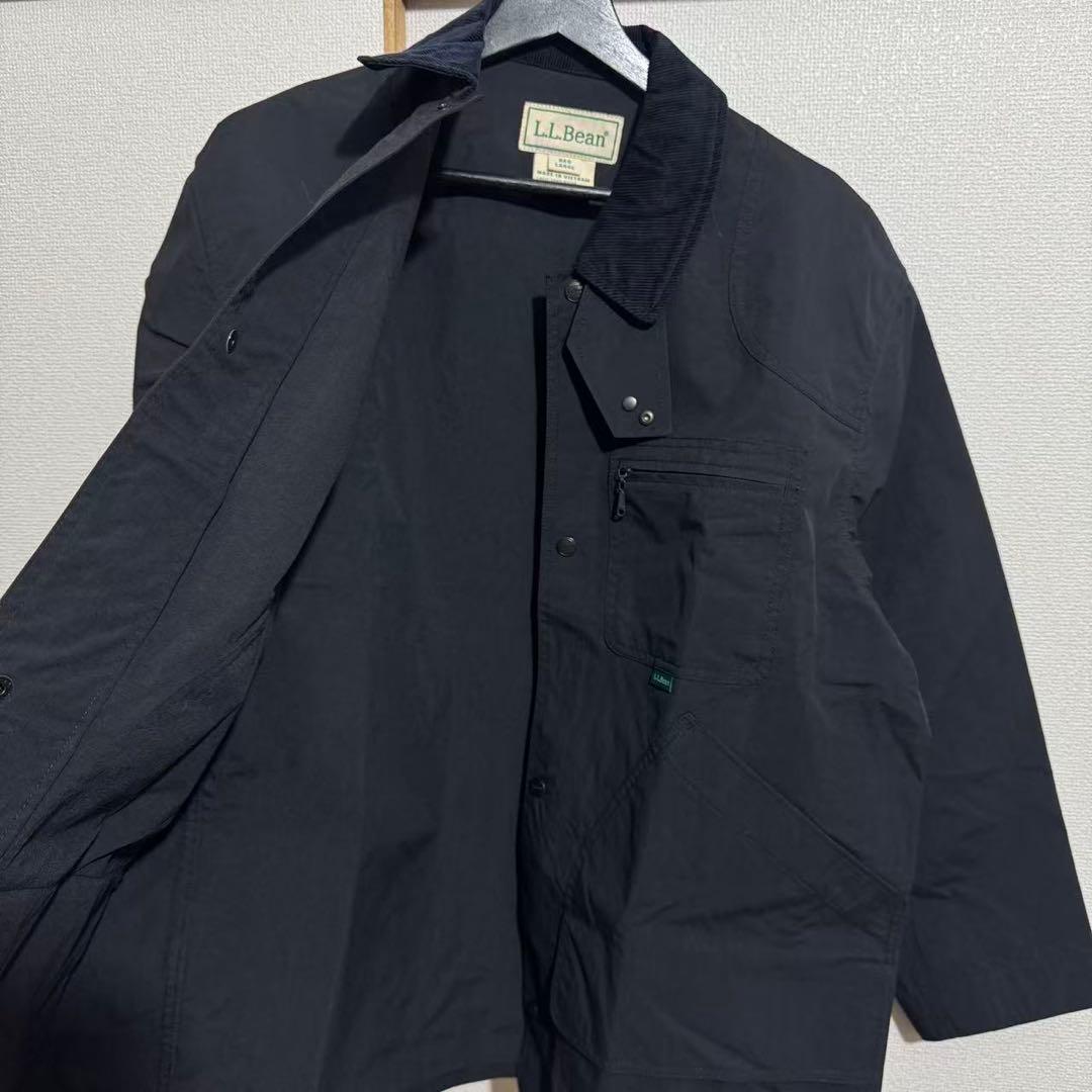 L.L.Bean ブラック フィールドコート ジャケット REG LARGE