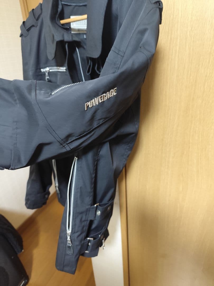 POWER AGE FURライダースジャケット Lサイズ ブラックPJ23201