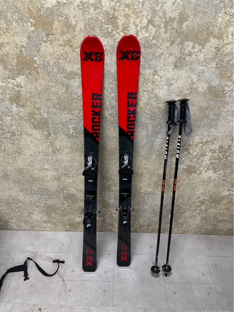㉑アトミック レッドスター X8 ROCKER スキーセット