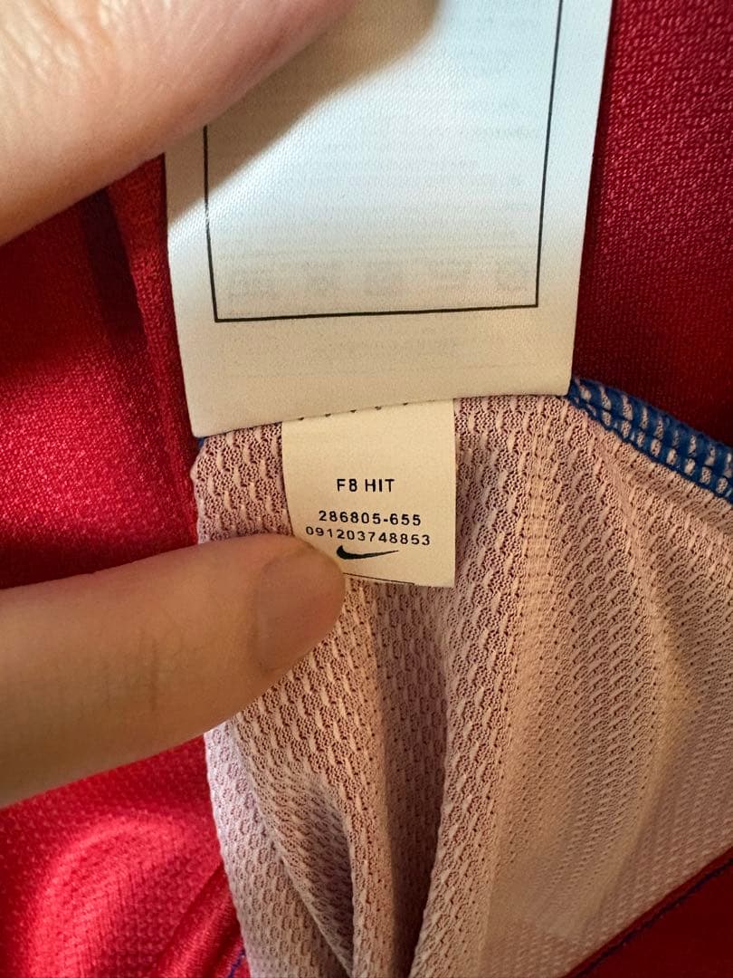 【正規品・タグ付き】 メッシ 08/09 CL決勝vsロナウドユナイテッド 三冠