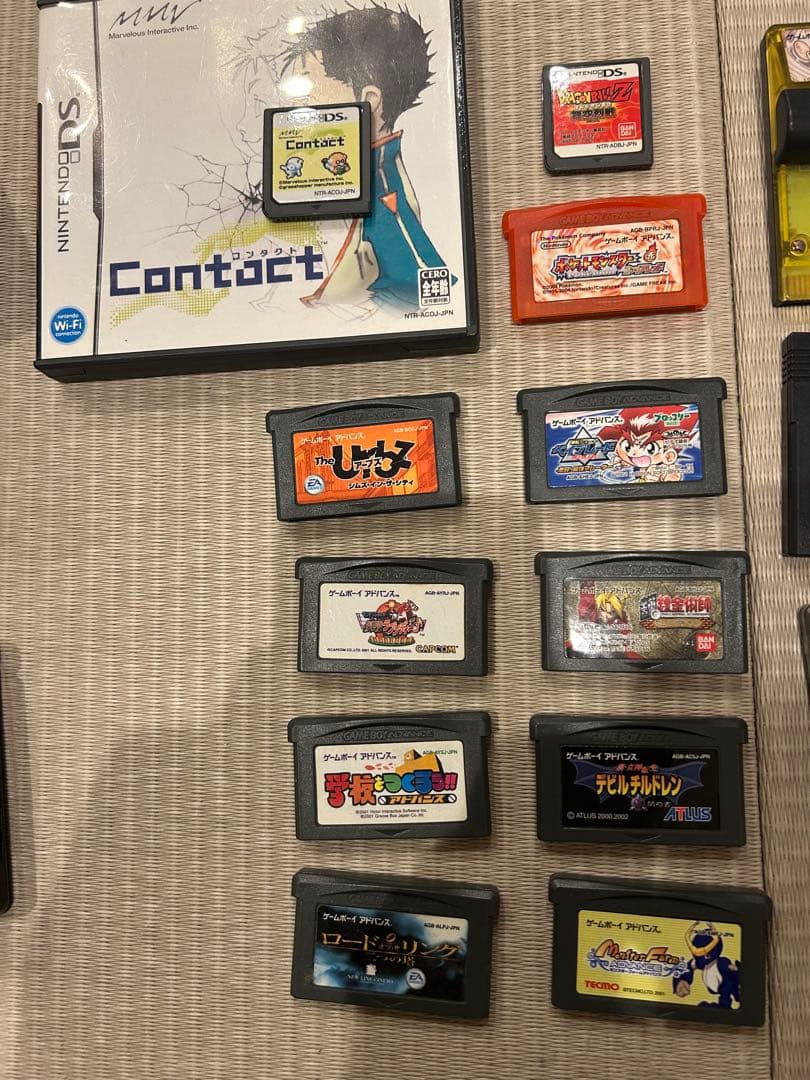 【希少品多数】ゲームボーイアドバンスSP 美品&色々ソフト　 値下げ交渉可能