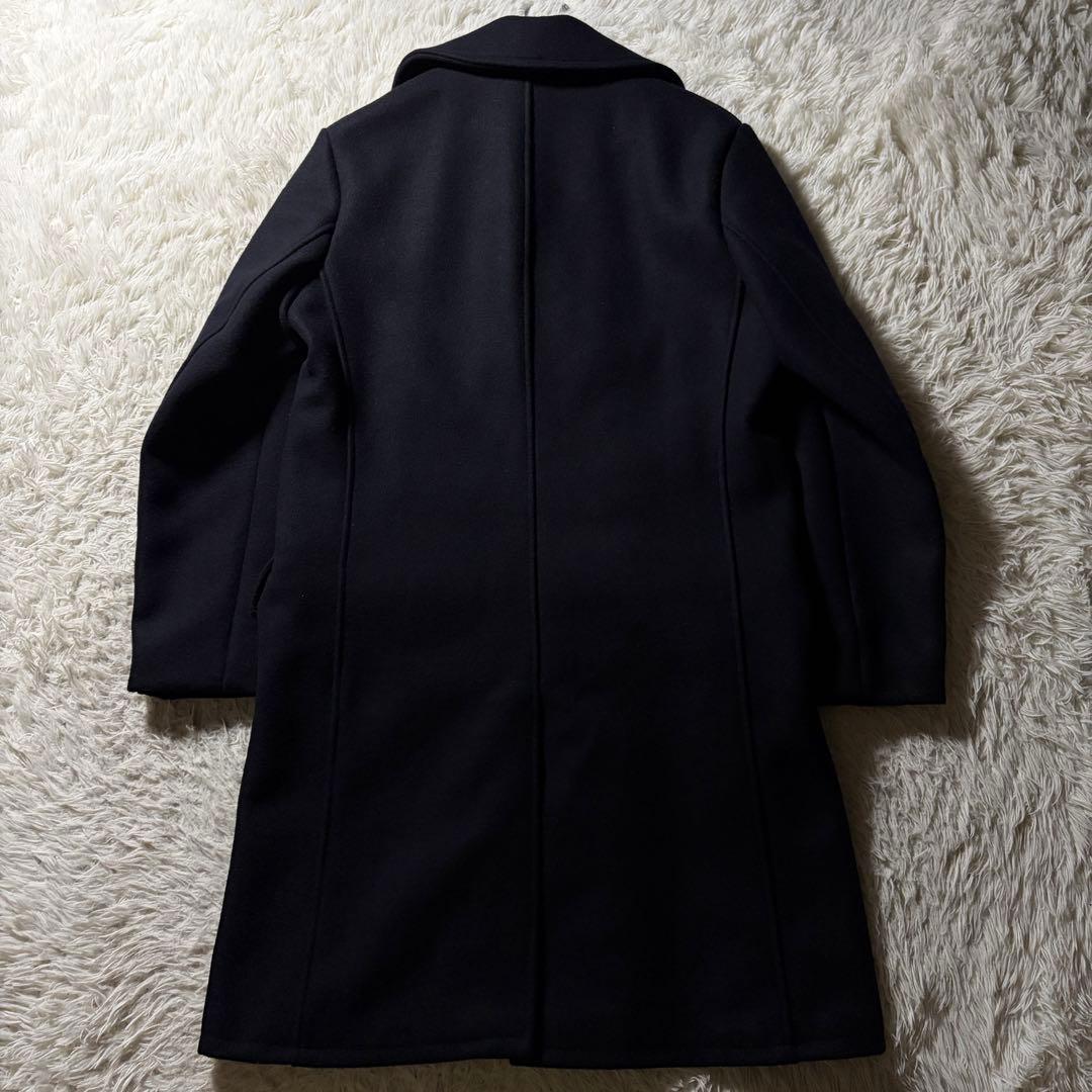 極美品■Schott 714US LONG MELTON PEA COAT L