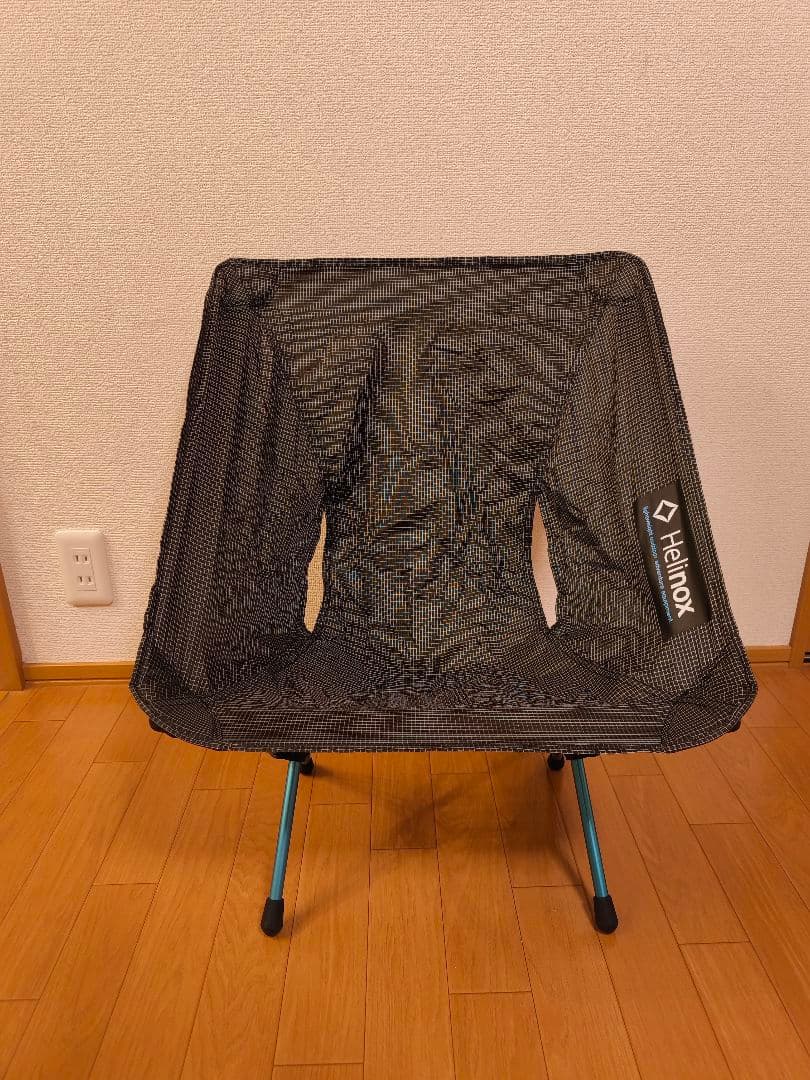 【美品】Helinox ヘリノックス チェアゼロ ブラック