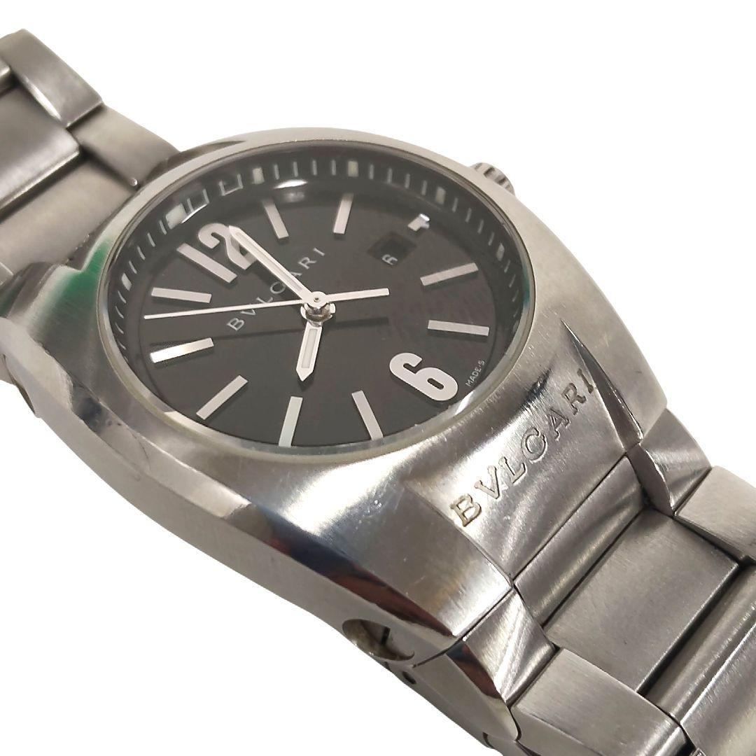 【人気モデル】BVLGARI　ブルガリ アルミニウム デイト 腕時計　稼働品