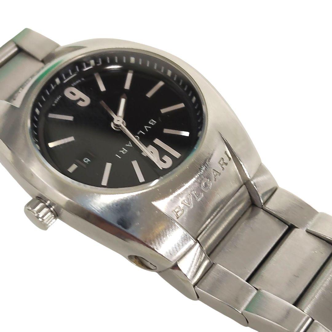【人気モデル】BVLGARI　ブルガリ アルミニウム デイト 腕時計　稼働品