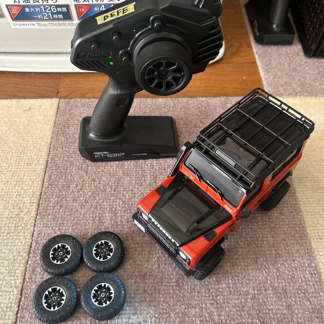 京商 ミニッツ4×4 ディフェンダー