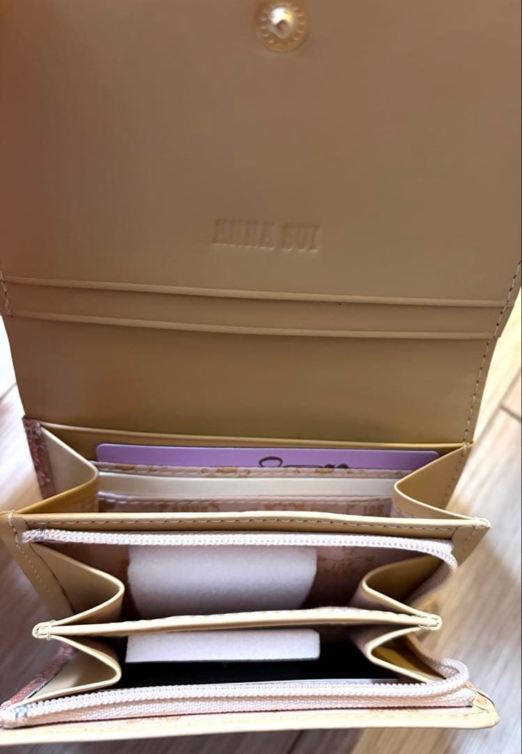 新品未使用♡ANNA SUI アナスイ　ルーミー 二つ折り財布　財布