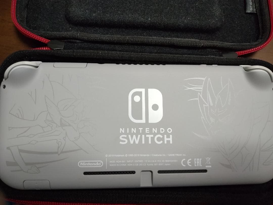 Nintendo Switch Lite グレー/青/赤 ケース付き