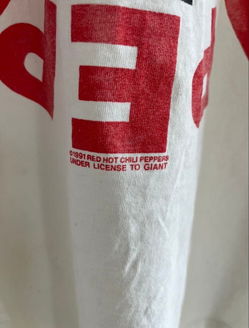 レッチリ　レッドホットチリペッパーズ　Tシャツ　red hot chili