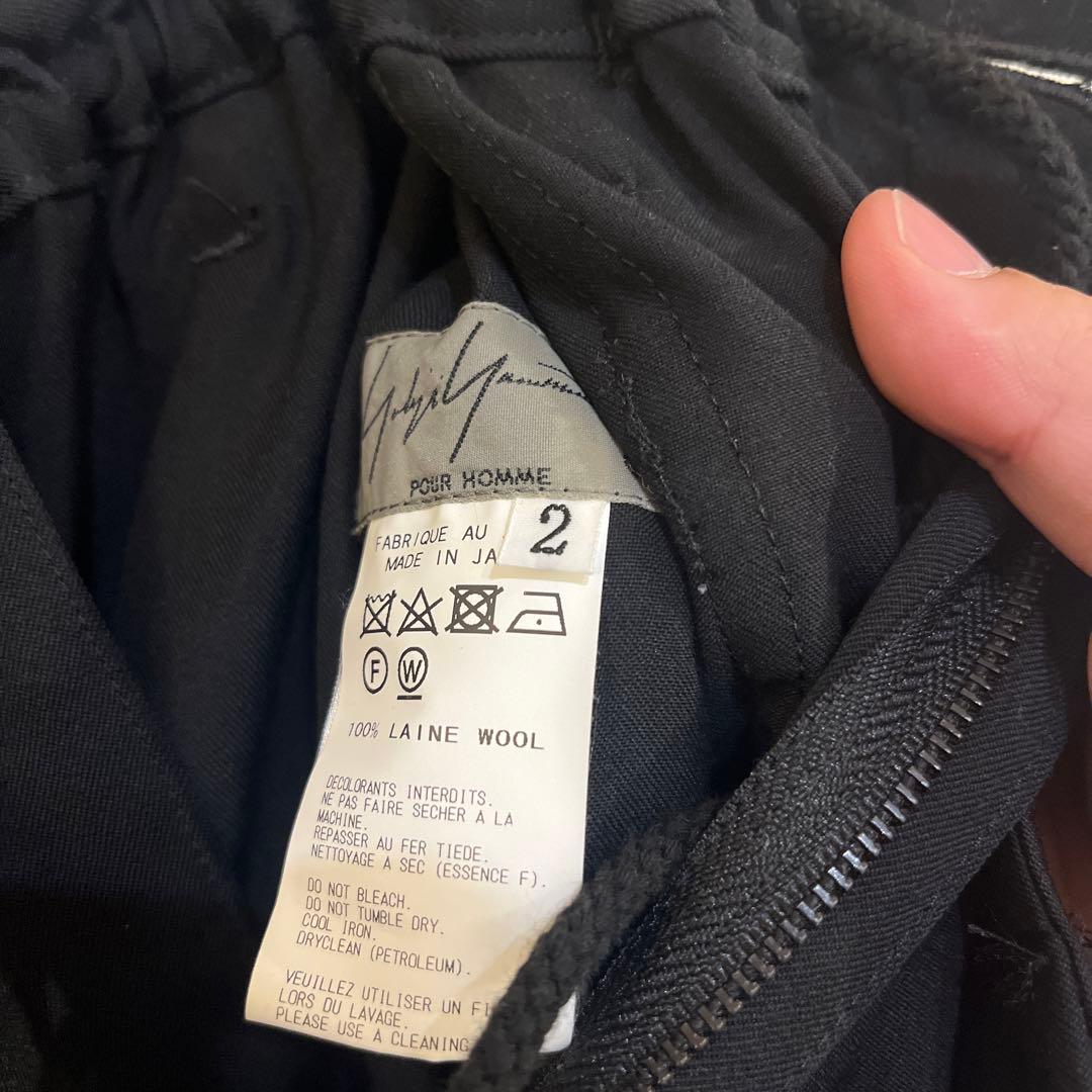 ヨウジヤマモトプールオム　ラップパンツ