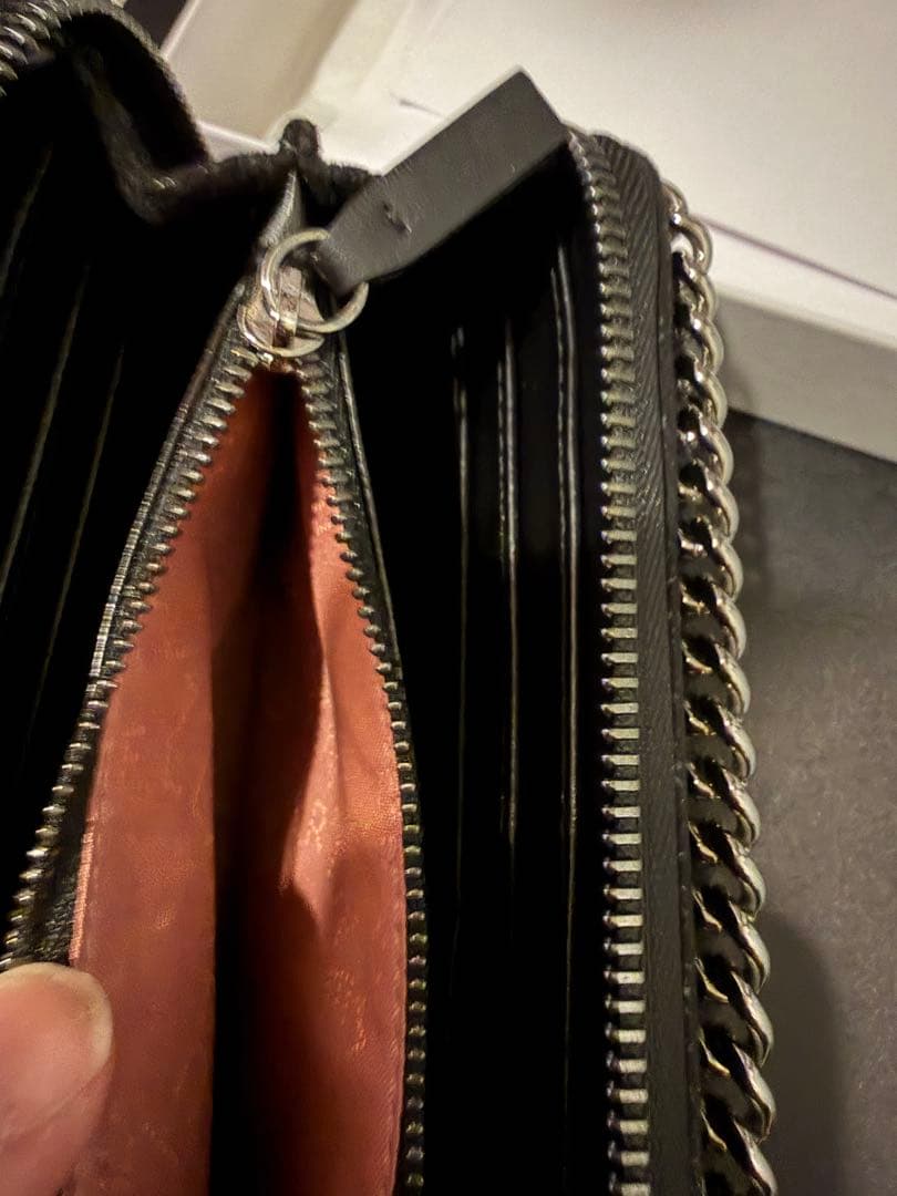 【極美品】ステラマッカートニー ファラベラ ジップアラウンド ロングウォレット