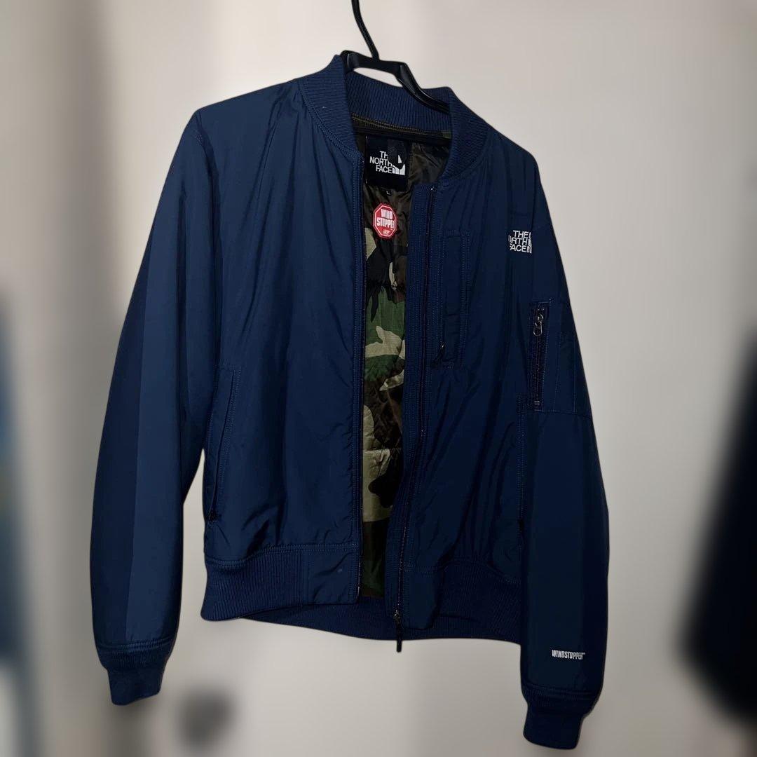 THE NORTH FACE ネイビー MA-1ジャケット L