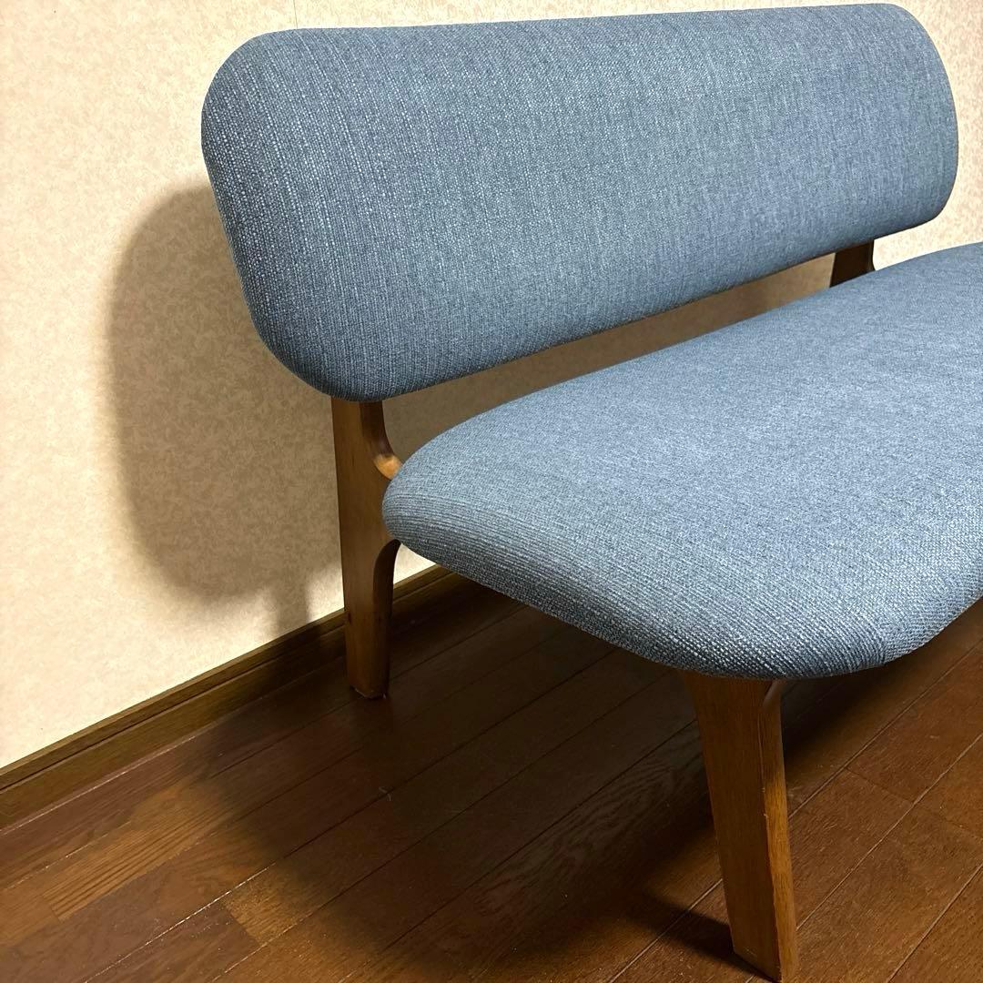 【美品】※直接お渡し ニトリ リラックスワイド リビングダイニング2人用チェア