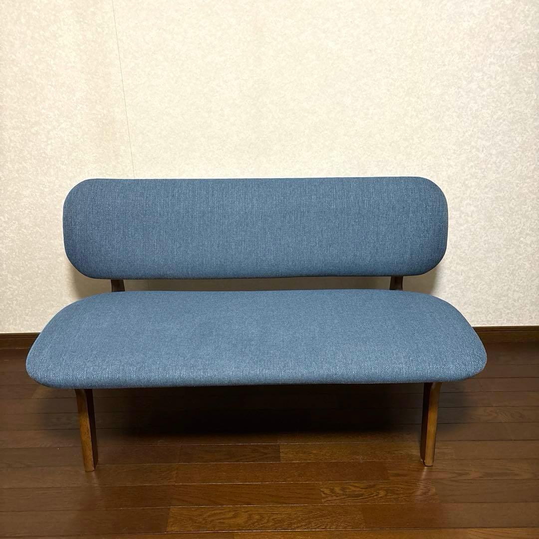 【美品】※直接お渡し ニトリ リラックスワイド リビングダイニング2人用チェア