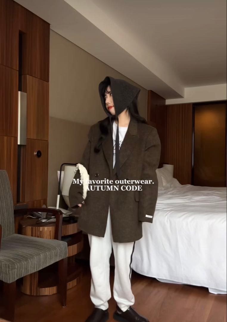 【定価4割引‼️】lawgyブラウンコート