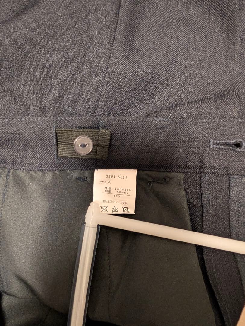 BEAMS DESIGN セットアップ フォーマルスーツ 150 ネイビー 濃紺