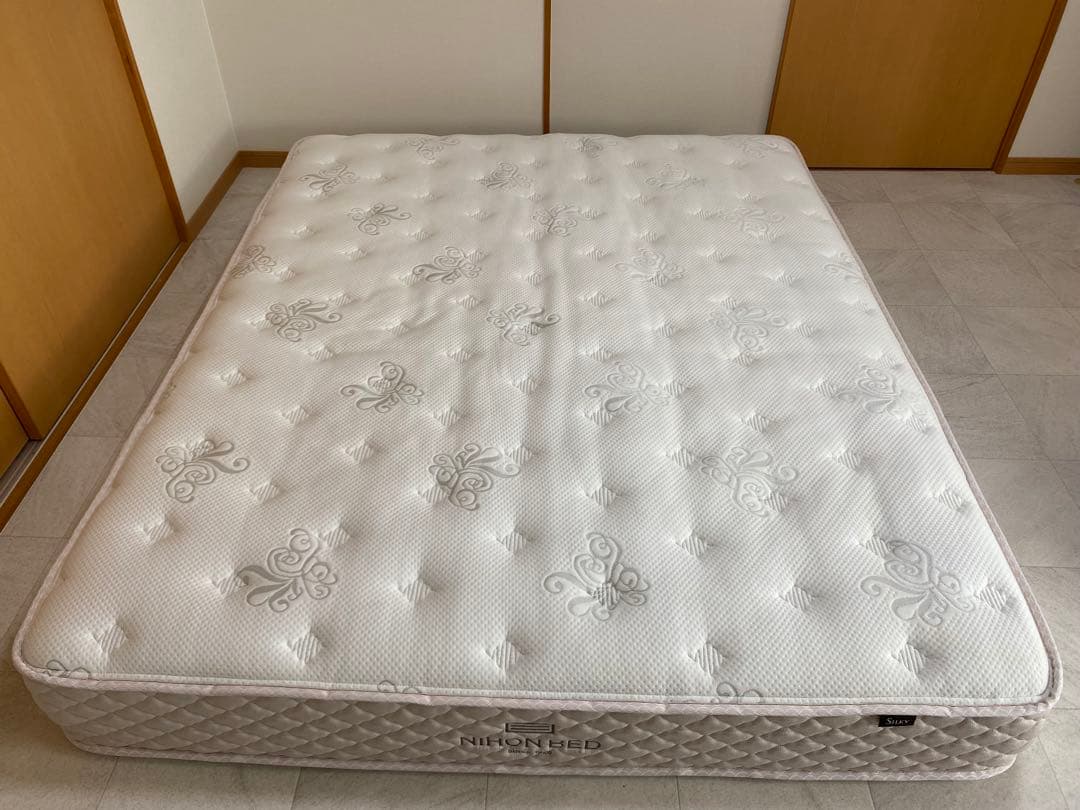 【ゆうき】【 NIHON BED クイーン】日本ベッド シルキーパフ
