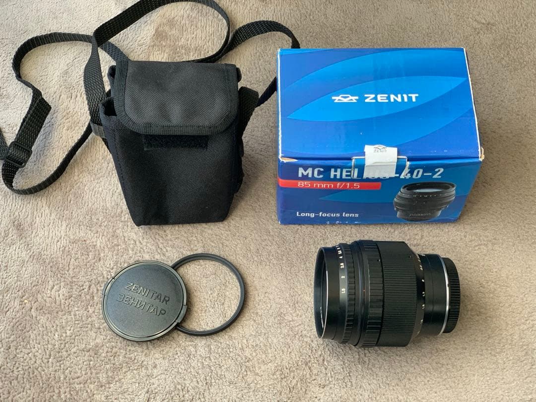 ZENIT HELIOS-40-2 85mm F1.5 Canon EF用