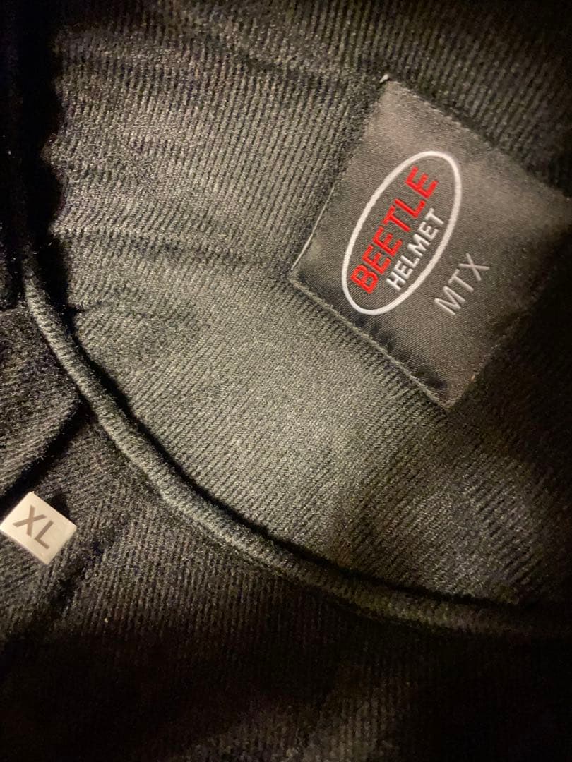 OCEAN BEETLE MTX ヘルメット XL グレー　コレクション観賞用