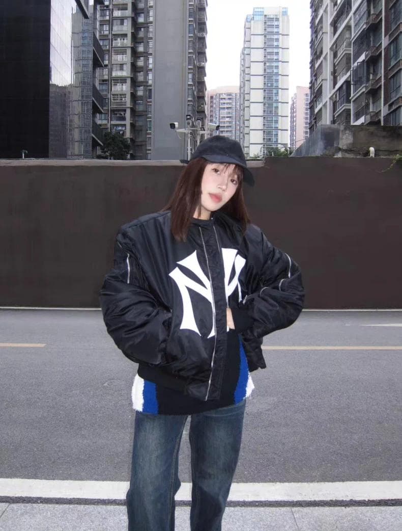 MOWALOLA MY CITY BOMBER MA-1フライトジャケ Mサイズ