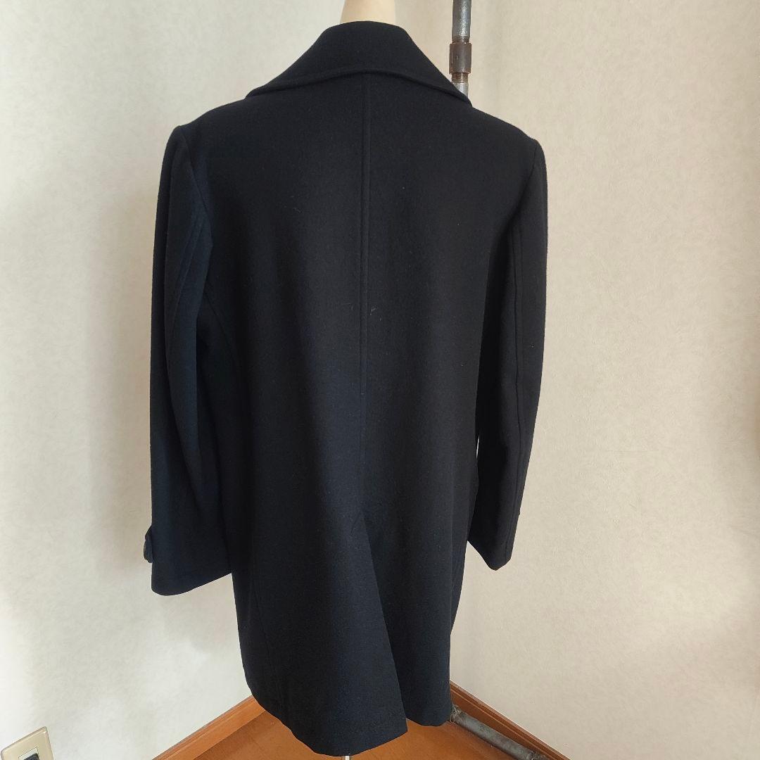 ヴィンテージ　 Y's /ワイズ ウールコート ダブル ブラック 2