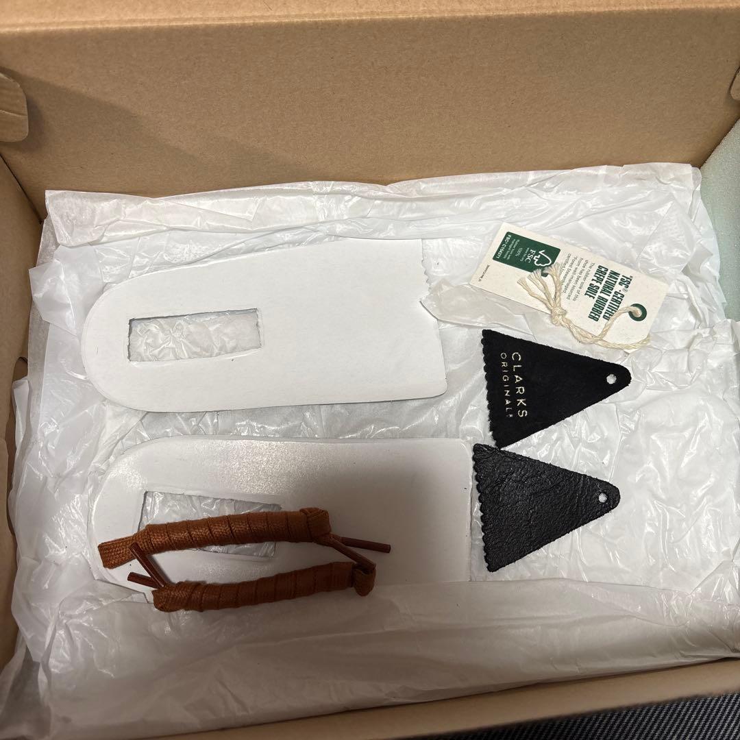 靴 Clarks wallabee boot BLACK suede