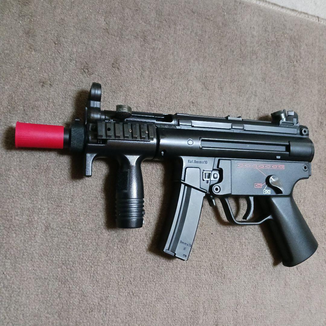 美品東京マルイ H&K MP5クルツA4 PDW　改　純正200連多弾マガジン付