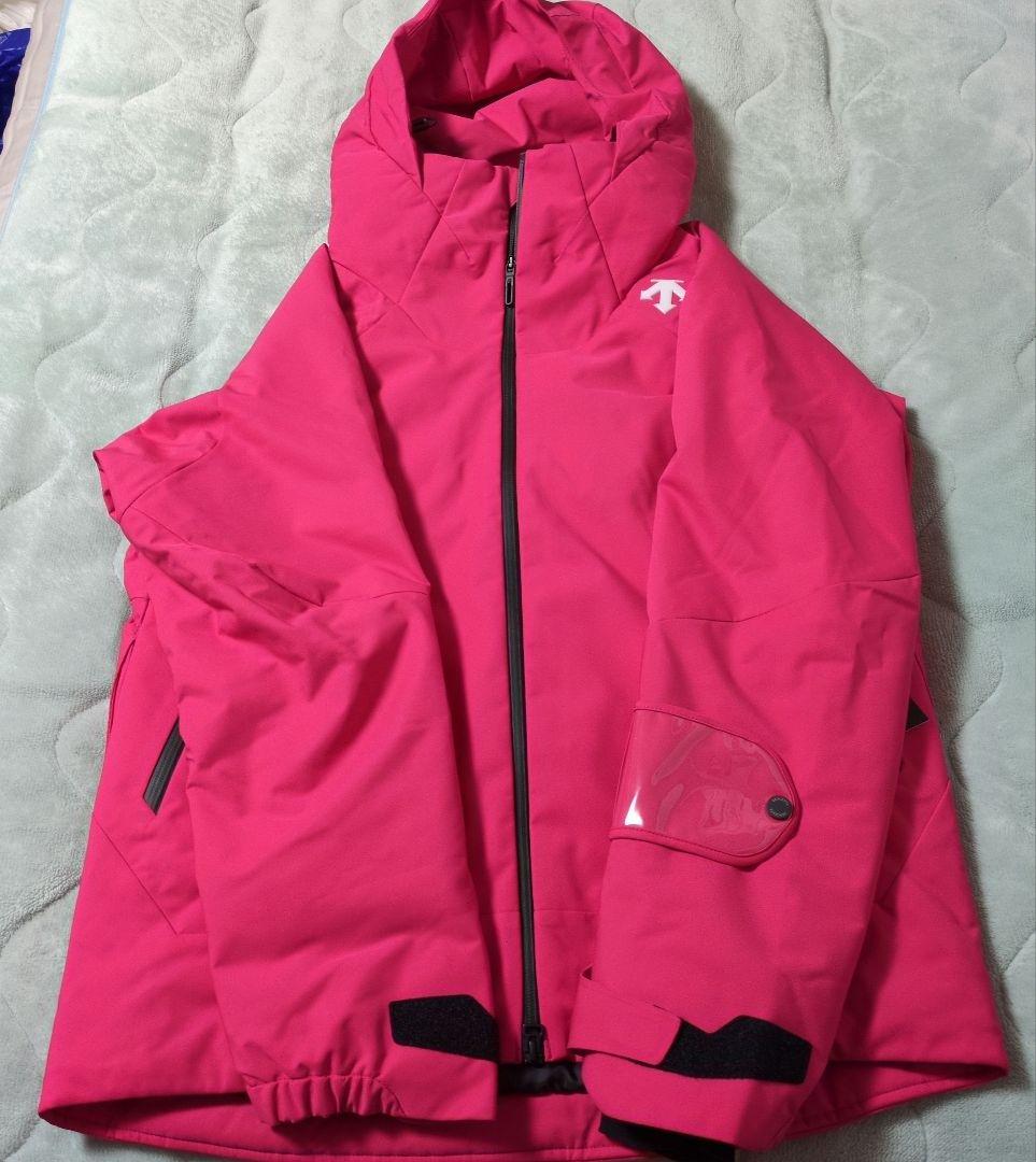 ピンク フード付きジャケット