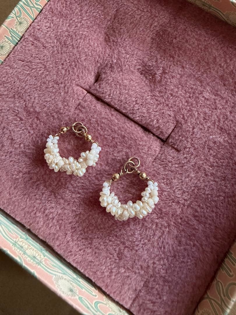 アガット パール　チャーム