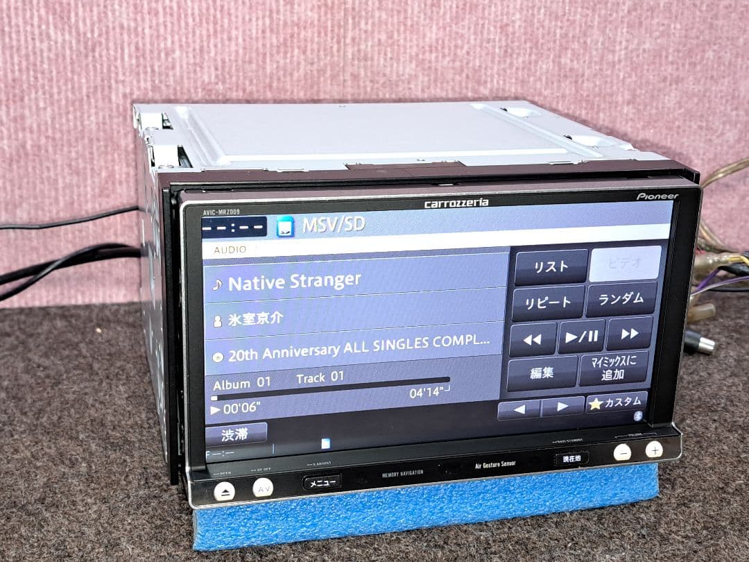 タッチ新品・2021年地図★カロッツェリア AVIC-MRZ009 ◆動作良好
