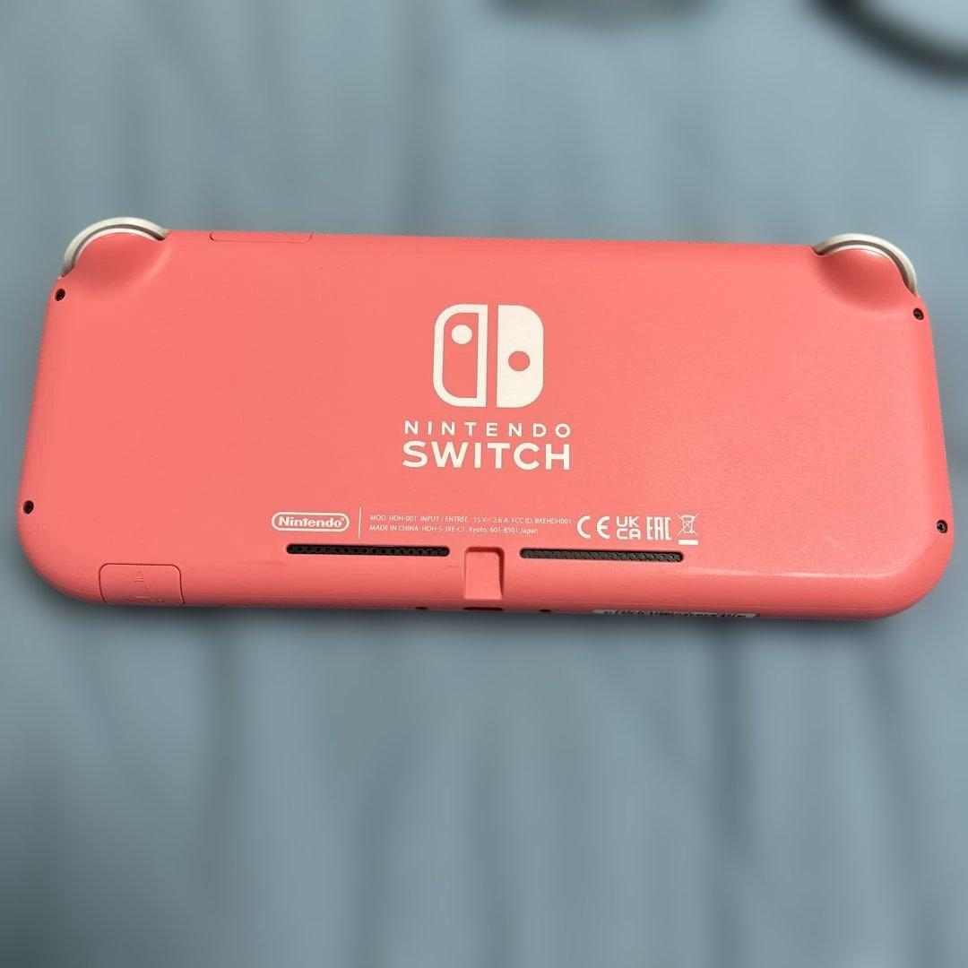 Nintendo switch lite コーラル 本体 ソフト付き