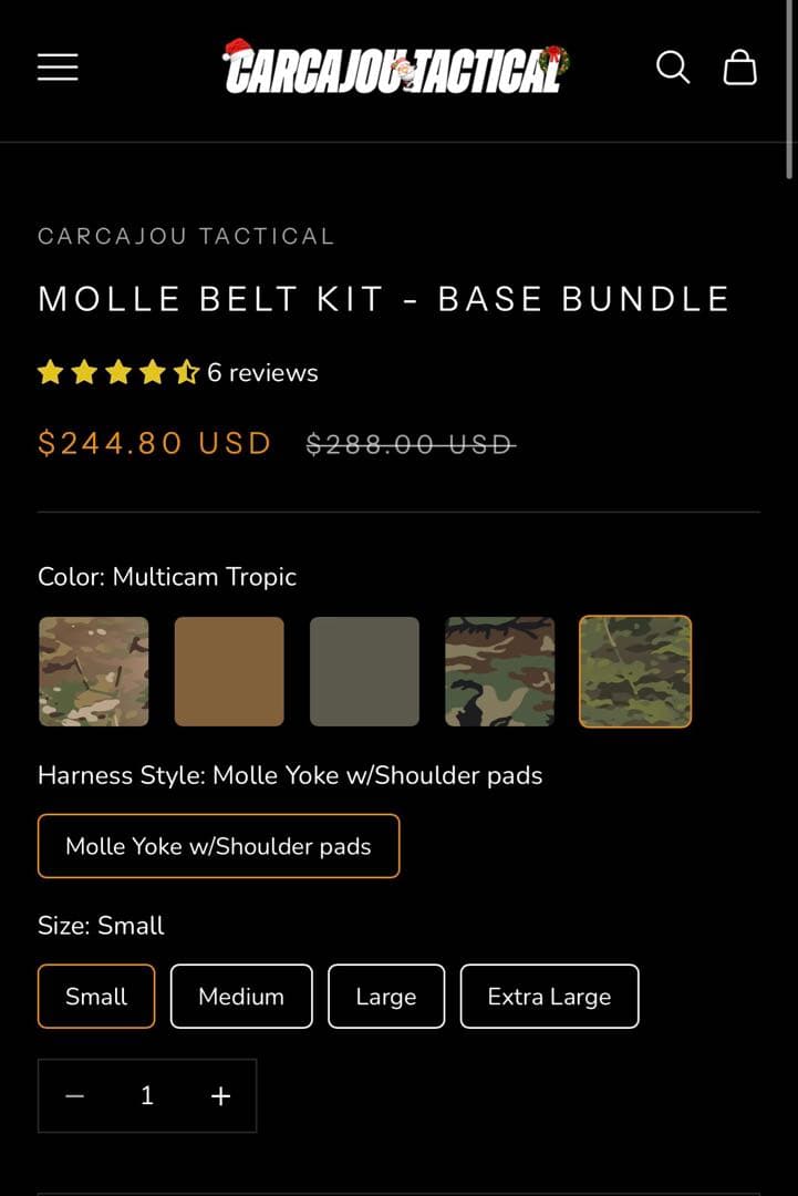 carcajoutactical製ベルトキット各種ポーチ made in カナダ