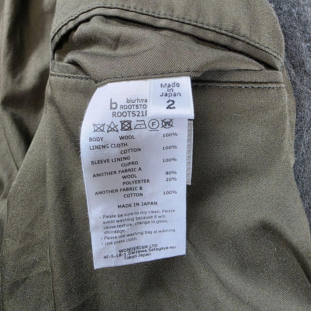 専用✨BLURHMS　Wool Melton Duffle Coat　トグル