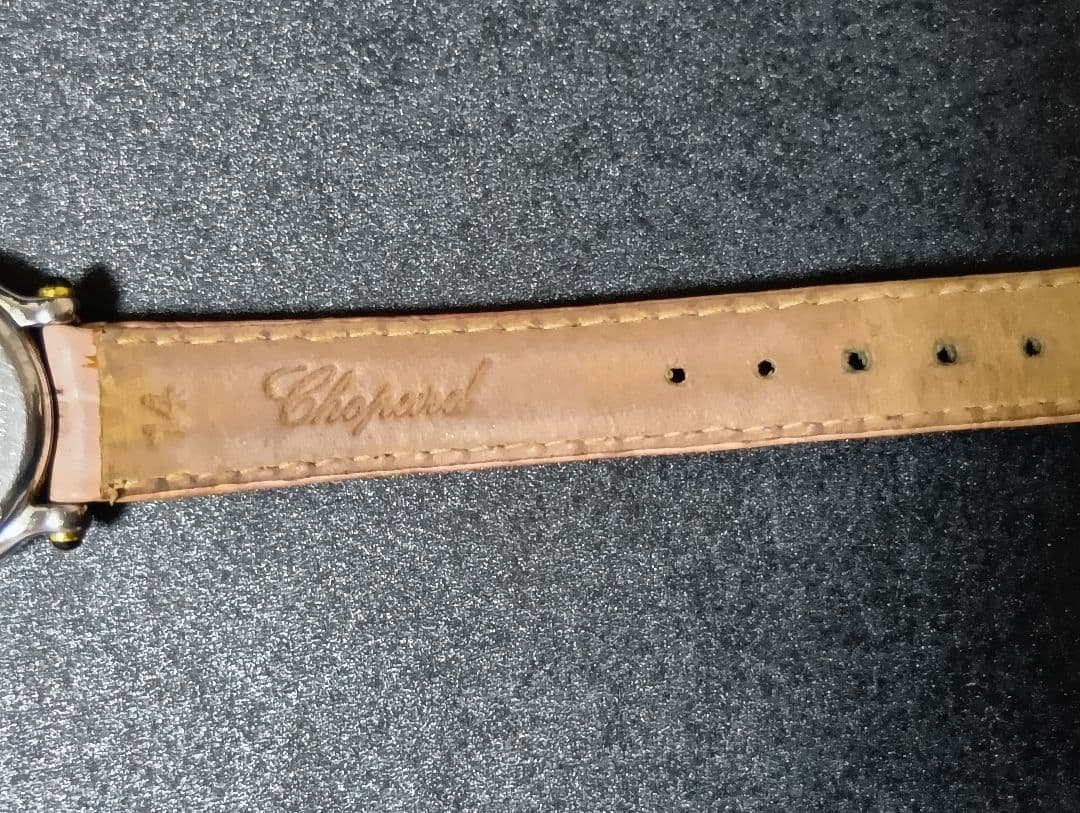 【限定品】★ Chopard 時計 シルバー×ゴールド ★替えベルト付【月と星】