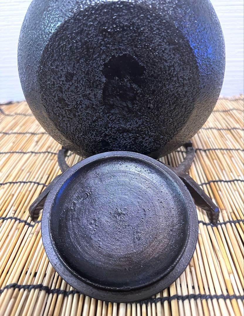 未使用品、タグ付　南部三厳堂造　１８型アラレ　ぴーまん様　売約済み