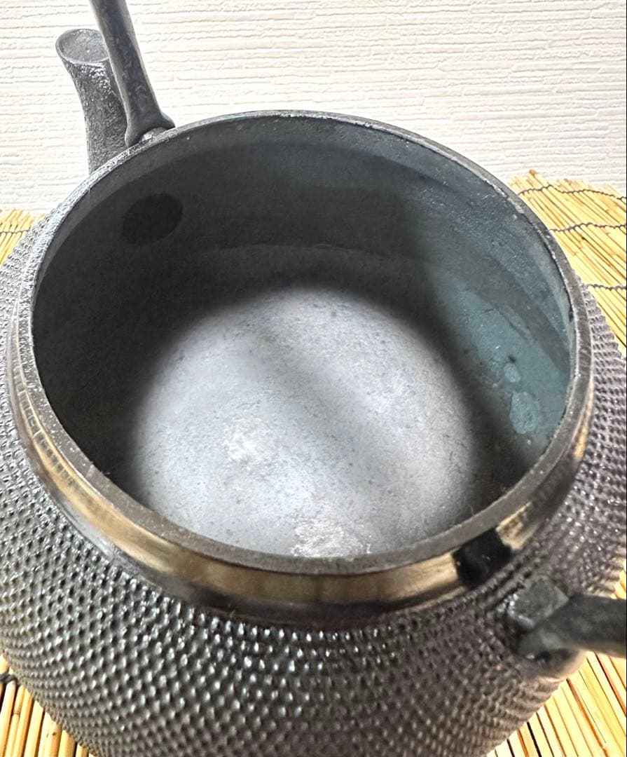 未使用品、タグ付　南部三厳堂造　１８型アラレ　ぴーまん様　売約済み