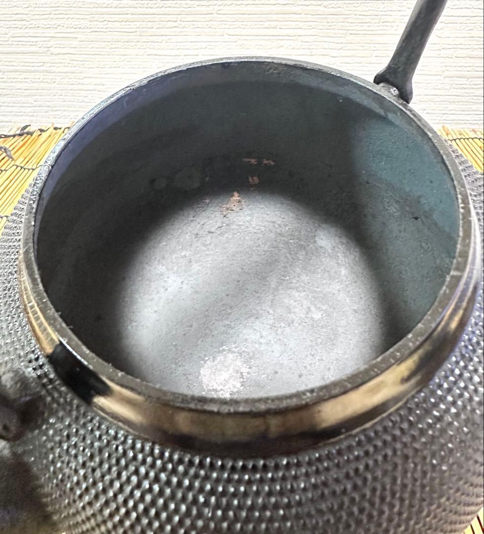 未使用品、タグ付　南部三厳堂造　１８型アラレ　ぴーまん様　売約済み