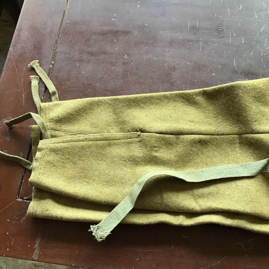 旧日本軍　陸軍　九八式軍服　ズボン　下衣　六号　実物　当時物