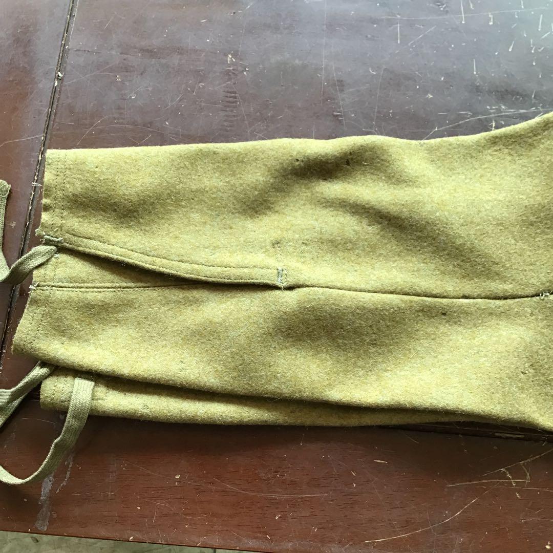 旧日本軍　陸軍　九八式軍服　ズボン　下衣　六号　実物　当時物