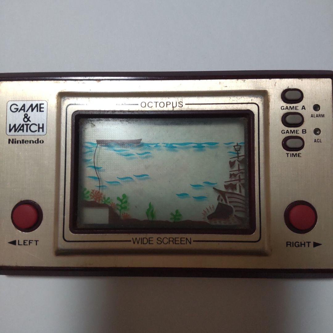 Nintendo ゲームウォッチ オクトパス